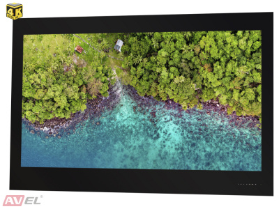 Ultra HD (4K) LED телевизор AVS555SM (черная рамка)