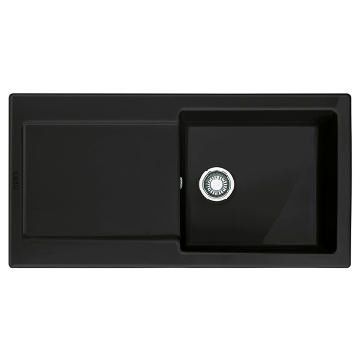 Мойка керамика Fraceram MRK 611-100 черный матовый Franke (124.0380.343)