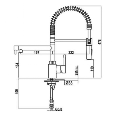 Смеситель Teka ARK 999