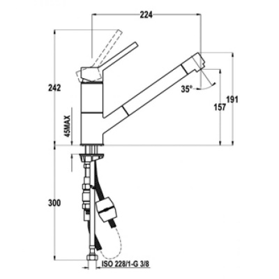 Смеситель Teka AUK 978