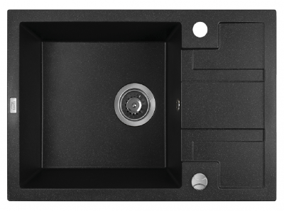 Мойка кухонная Laveo Barbados SBB_713T прямоугольная черный