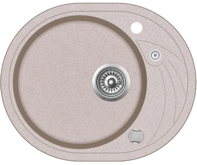 Мойка из тегр. Teka CLAVE 45 S-TQ 1B песочный