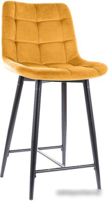 Стул Signal Chic H-2 Velvet (bluvel 68 карри/черный мат)