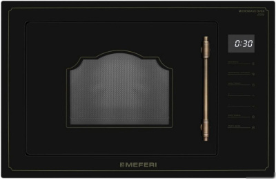 Микроволновая печь Meferi MMO6025BK Retro
