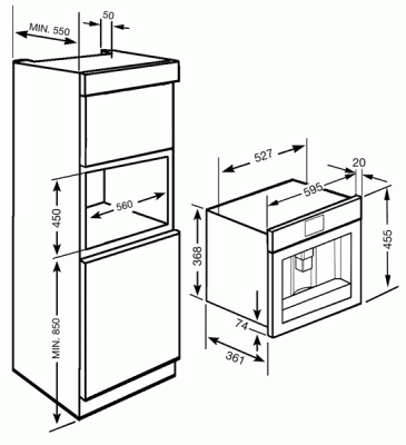 Кофемашина Smeg CMSC45NE