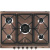 Газовая панель Smeg SRV876RAGH