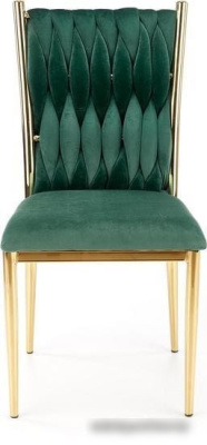 Стул Halmar K436 (темно-зеленый/золотой)