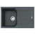 Мойка с сифоном гранит UBG 611-78 графит Franke (114.0574.939)