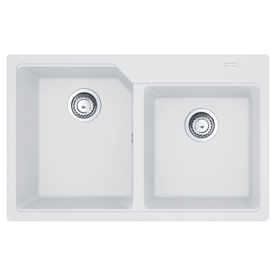 Мойка с сифоном гранит UBG 620-78 белый Franke (114.0574.972)