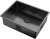 Кухонная мойка ZorG Zerox 59 U / IF PVD Gunblack Кухонная мойка ZorG Zerox 59 U / IF PVD Gunblack