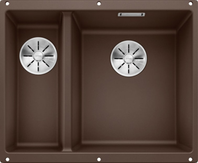 Мойка из силгр. Blanco SUBLINE 340/160-U (чаша справа) кофе