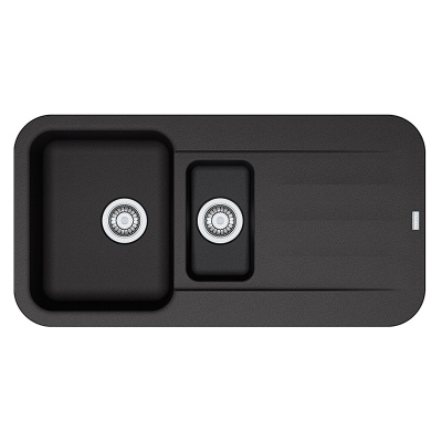 Мойка с сифоном гранит PBG 651 графит Franke (114.0258.079)