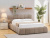 Кровать Signal Parma Velvet Bluvel 40 160/200 (темно-бежевый)