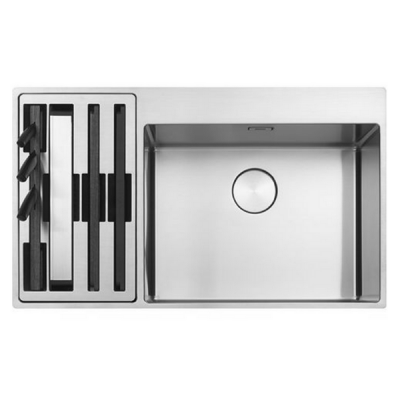 Мойка кухонная Franke Box Center BWX 220-54-27 TL (чаша слева)