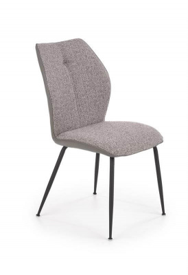 Стул HALMAR K399 серый/черный
