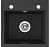 Мойка кухонная Laveo Trzynastka SBP_710T квадратная черный