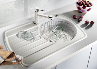 Мойка кухонная Blanco RONDOVAL 45 S SILGRANIT PuraDur