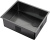 Кухонная мойка ZorG Zerox 54 U / IF Side SF PVD Gunblack Кухонная мойка ZorG Zerox 54 U / IF Side SF PVD Gunblack