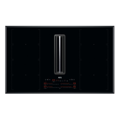 Варочная панель со встроенной вытяжкой AEG CCE84779FB