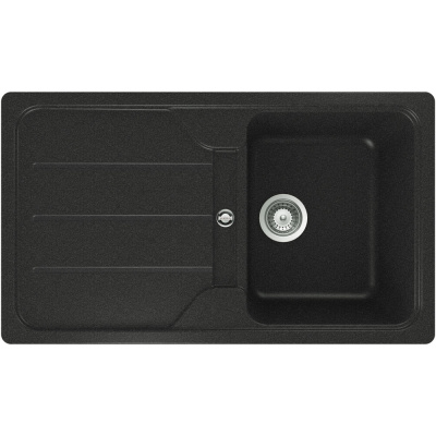 Мойка из тегр. Teka SIMPLA 45 B-TG оникс без клапана-автомата
