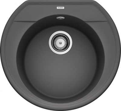 Мойка из силгр. Blanco RONDOVAL 45 темная скала