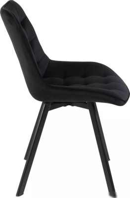 Стул Signal Monti Velvet Bluvel 19 (черный/черный)