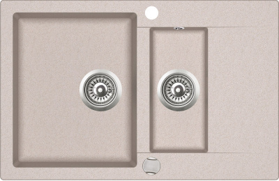 Мойка из тегр. Teka CLIVO 60 B-TQ песочный бежевый