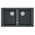 Мойка с сифоном гранит BFG 620 графит Franke (114.0363.938)
