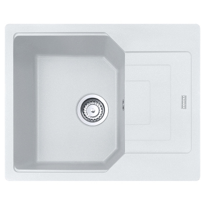 Мойка с сифоном гранит UBG 611-62 белый Franke (114.0574.954)