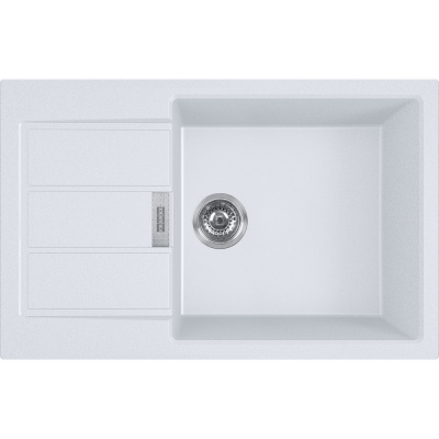 Мойка с сифоном тектонайт S2D 611-78 XL белый Franke (143.0621.338)
