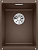 Мойка из силгр. Blanco SUBLINE 320-U кофе
