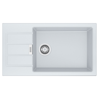Мойка с сифоном тектонайт S2D Slim 611-78 XL белый Franke (143.0627.387)