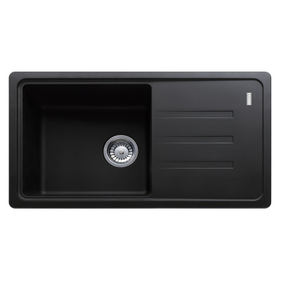 Мойка с сифоном гранит BSG 611-78 оникс оборотная Franke (114.0375.041)