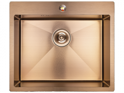 Мойка кухонная Laveo Marmara SAM_810T прямоугольная медь