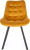 Стул Signal Monti Velvet Bluvel 68 (карри/черный)
