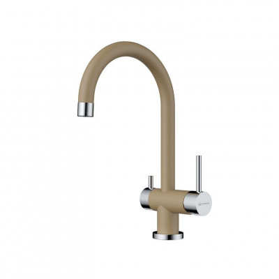 Смеситель OMOIKIRI Yamada-CA латунь/гранит/карамель