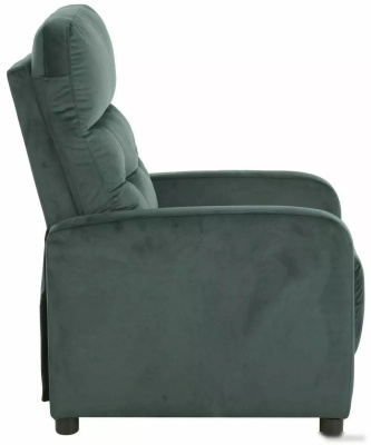 Кресло-качалка Signal Otus Velvet Bluvel 78 раскладное (зеленый)