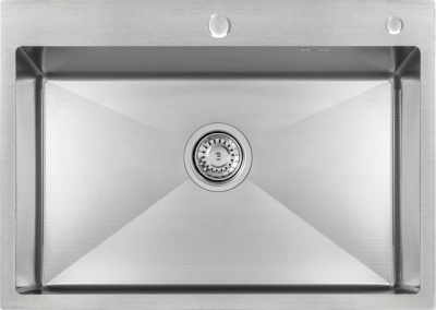 Кухонная мойка ARFEKA ECO AR 700*500 SATIN DECOR MILLET GRAINS