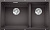 Мойка из силгр. Blanco SUBLINE 430/270-U темная скала