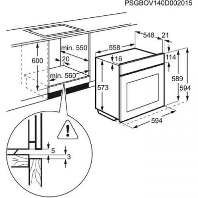 Электрический духовой шкаф Electrolux OPEA2350C