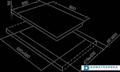 Газовая панель Smeg SR764PS