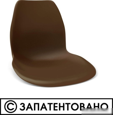 Стул Sheffilton SHT-ST29/S95-1 (коричневый/черный муар)