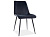 Стул SIGNAL CHIC MATT VELVET 79 темно-синий/черный New