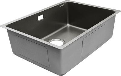 Кухонная мойка GranFest Metal нержавеющая сталь AISI 304 GF-5944 титан