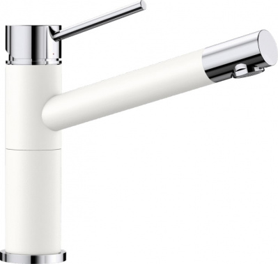 Смеситель BLANCO ALTA Compact хром/белый
