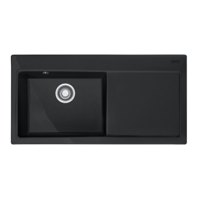 Мойка кухонная Franke Mythos MTK 611-100 (оникс, чаша слева)