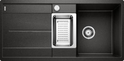 Мойка из силгр. Blanco METRA 6 S-F черный