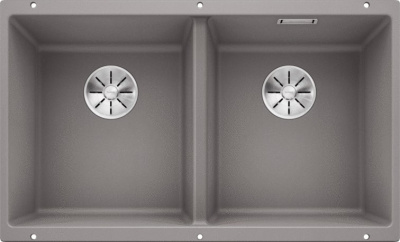 Мойка из силгр. Blanco SUBLINE 350/350-U алюметаллик