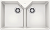 Мойка из кер. Blanco VILLAE Double глянцевый белый