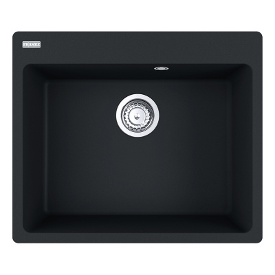 Мойка с сифоном гранит CNG 610-54 черный матовый (в/у) Franke (114.0630.406)